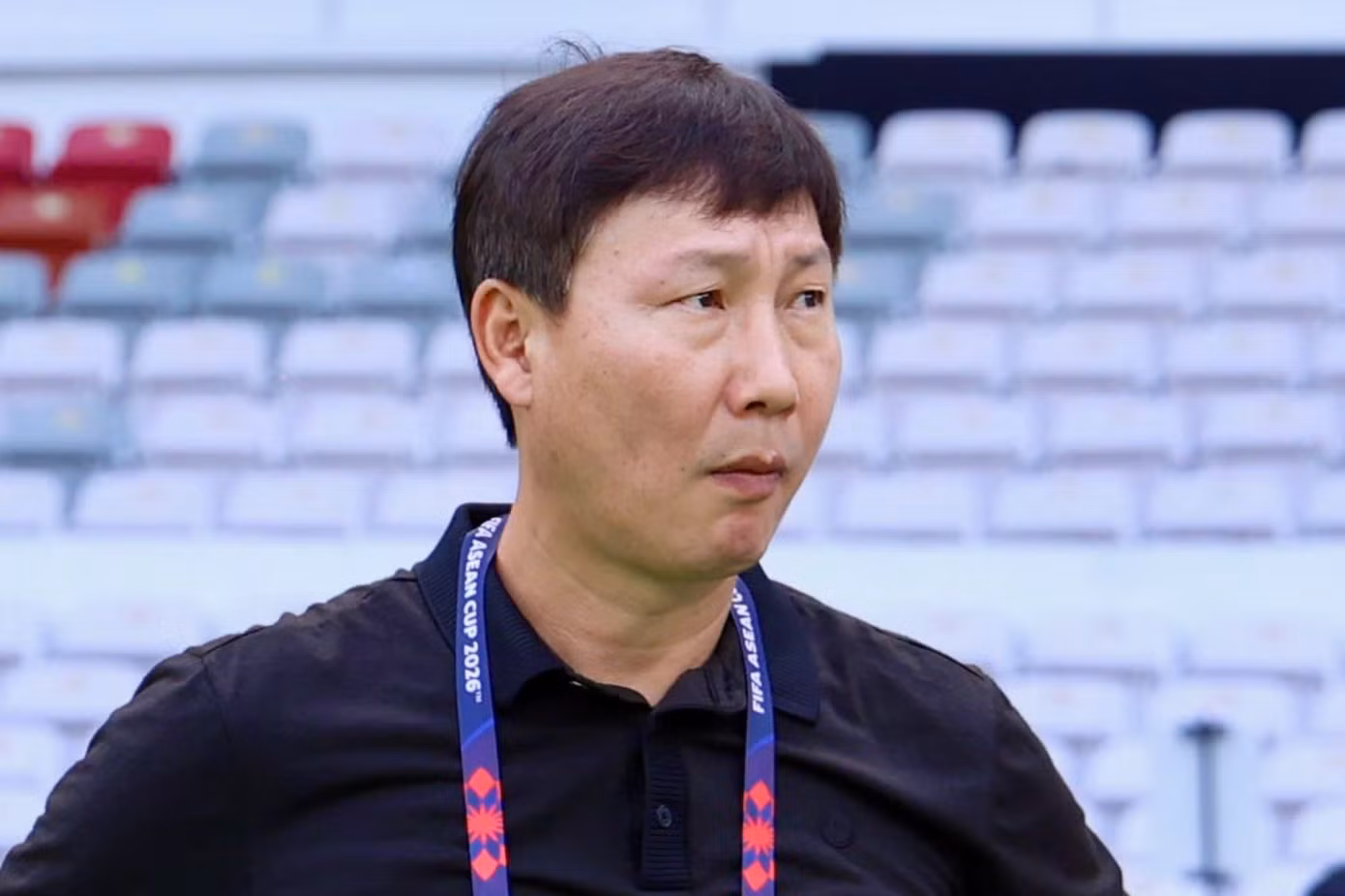 HLV Kim và đội tuyển không vượt qua vòng loại 2 ở World Cup 2026. Ảnh: Hữu Phạm.