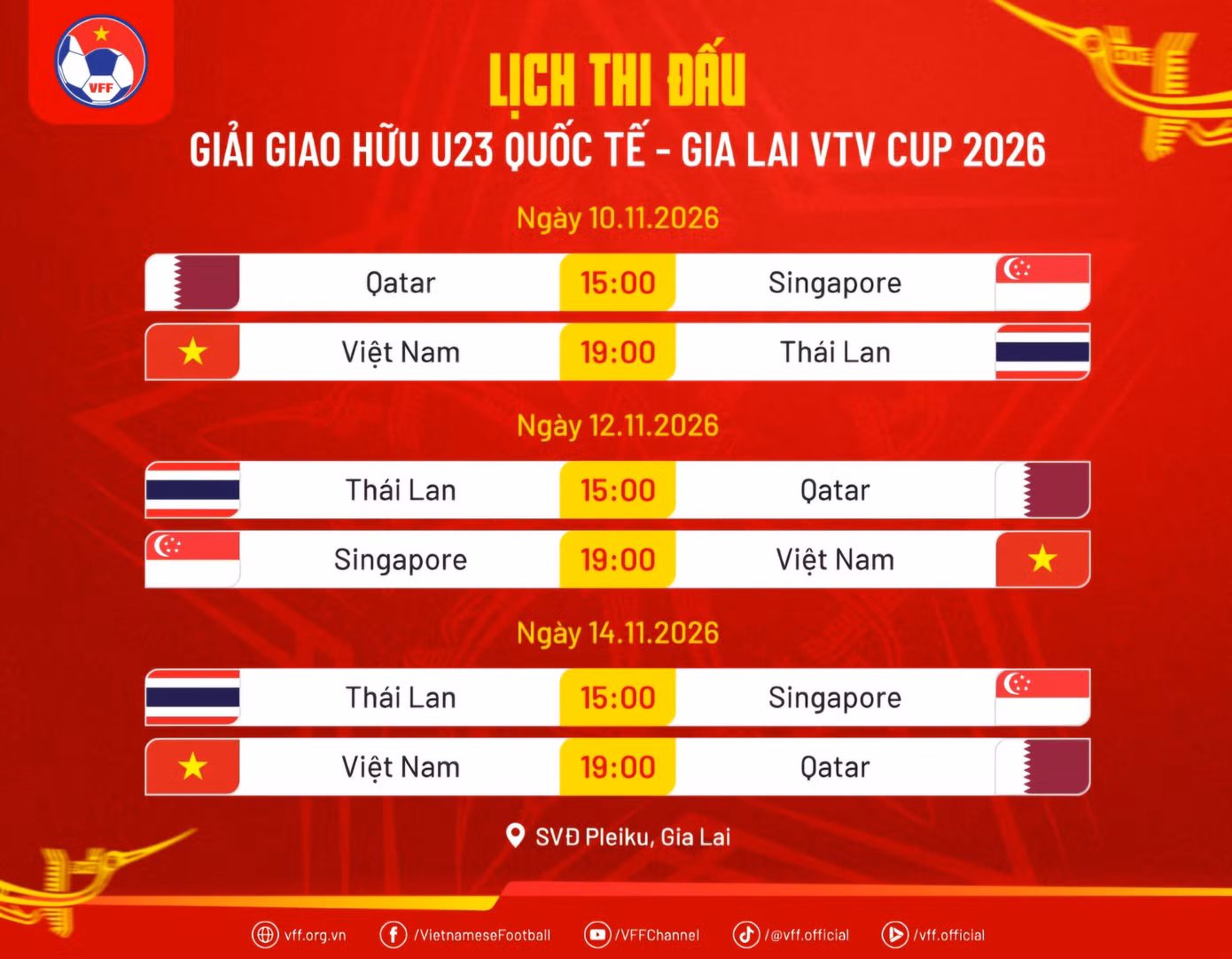 U23 Việt Nam đại chiến Thái Lan tại Pleiku - 2