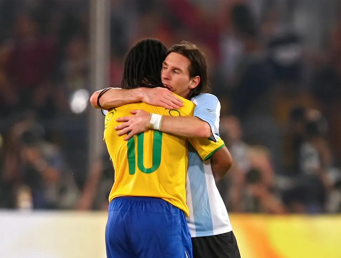 Ronaldinho và Messi