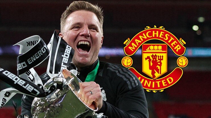 Eddie Howe được xem là ứng viên thay thế Carrick tại MU