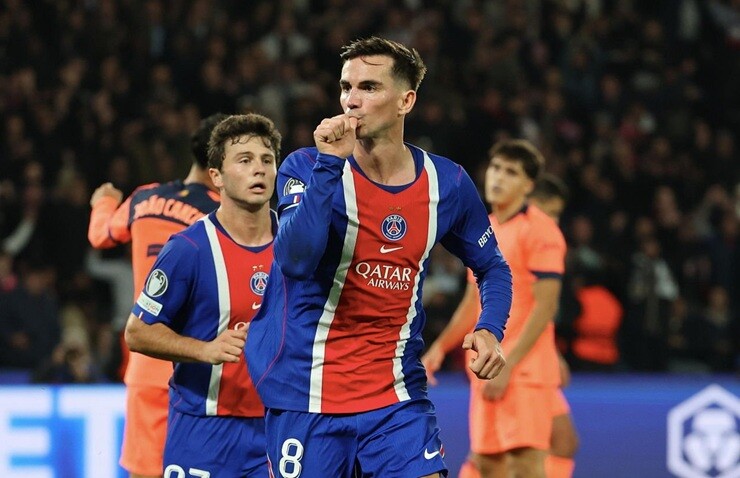 Fabian Ruiz ghi bàn, giúp PSG đánh bại Barcelona
