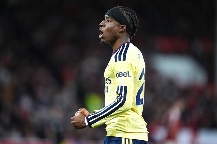 Madueke ghi bàn ở những phút cuối giúp Arsenal đánh bại Nottingham Forest