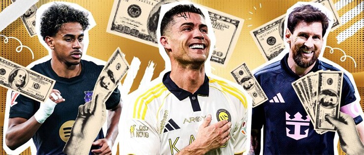 Yamal đứng thứ sáu trong danh sách sau khi ký hợp đồng mới có giá trị lớn với Barca